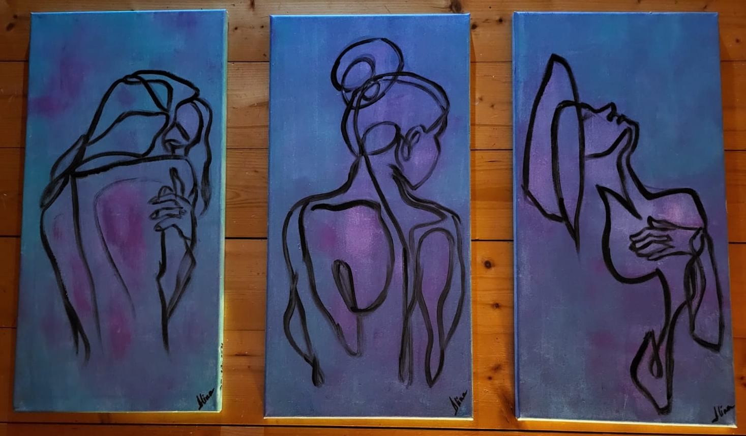 ArteDiAlina.com painting: Life lines